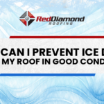 Image of ice and how to prevent ice dams.
