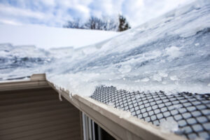 Ice Dam and damaged Roof